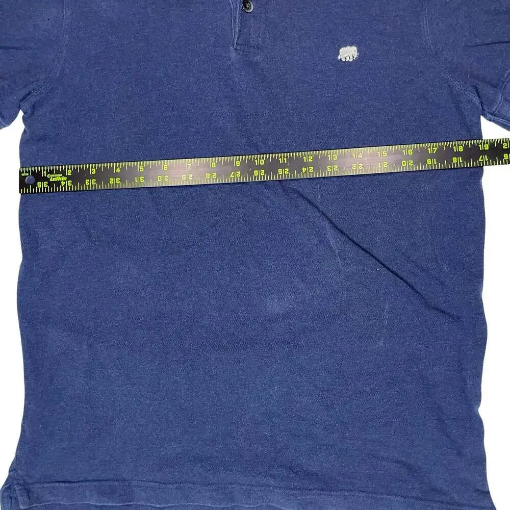 Banana Republic Polo Shirt Blue Small Short Sleeve Cotton